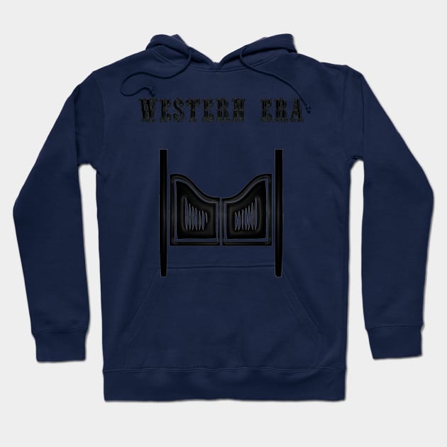 Western Era - Batwing Saloon Doors Hoodie by The Black Panther